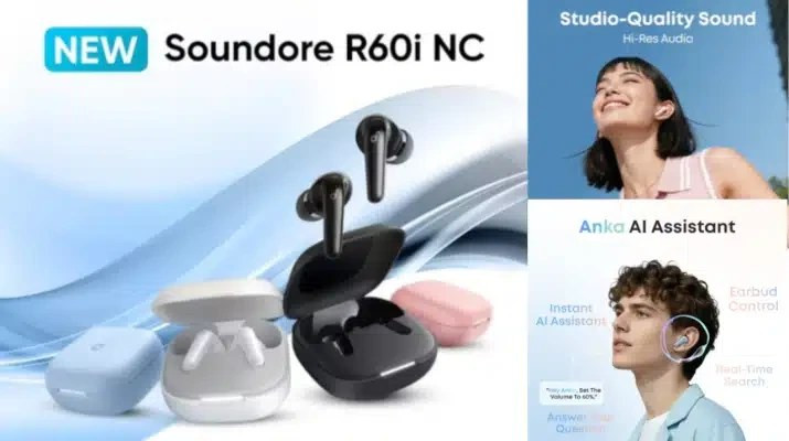 ایربادز بی سیم ANKER مدل R60i NC D1202H21 - سفید (گارانتی شش ماهه شرکتی)
