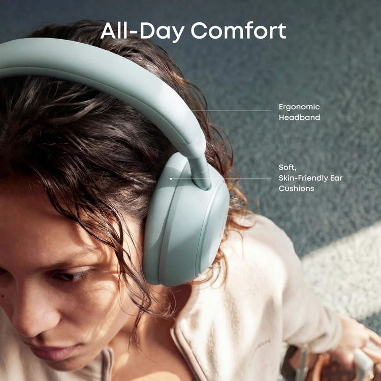 هدفون بی سیم انکر مدل Soundcore Space 2 با نویز کنسلینگ