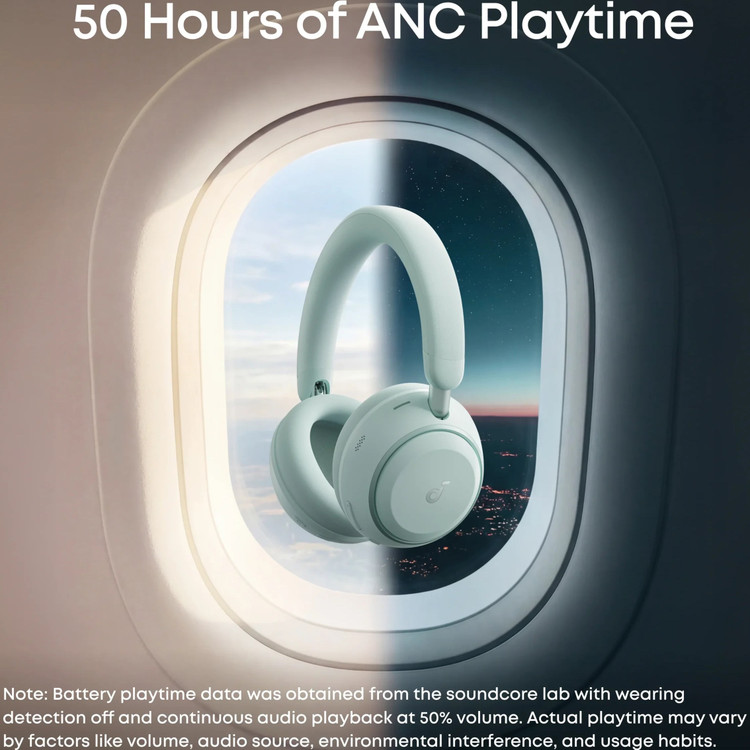 هدفون بی سیم انکر مدل Soundcore Space 2 با نویز کنسلینگ